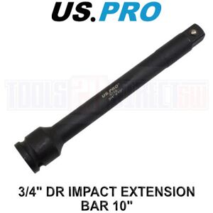 US PRO Tools 3/4" Dr Impact Extension Bar 10" / 250mm 3728 US PRO Tools 3/4" Dr Impact Extension Bar 10" / 250mm 3728