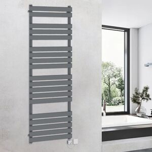 (1800x600mm, Sand Grey) WarmeHaus Thermostatic Heated Towel Rail Prefilled Elect (1800x600mm, Sand Grey) WarmeHaus Thermostatic Heated Towel Rail Prefilled Elect