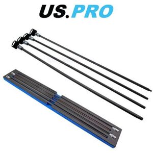 US PRO Tools 4 Piece 1/2" Dr Extra Long Spline Bit Sockets M8, 10, 12,14 - 3389 US PRO Tools 4 Piece 1/2" Dr Extra Long Spline Bit Sockets M8, 10, 12,14 - 3389