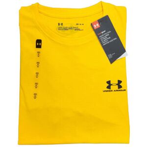 (M, YELLOW) MEN UNDER ARMOUR SHORT SLEEVE T SHIRT -COTTON (M, YELLOW) MEN UNDER ARMOUR SHORT SLEEVE T SHIRT -COTTON