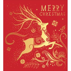 Woodmansterne Pack of 5 Festive Reindeer Charity Christmas Cards Supporting Multiple Charities Woodmansterne Pack of 5 Festive Reindeer Charity Christmas Cards Supporting Multiple Charities