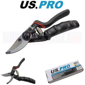 US PRO Tools Pruning Shears Secateurs Cutters with Soft Grip Revolving Handle Pl US PRO Tools Pruning Shears Secateurs Cutters with Soft Grip Revolving Handle Pl