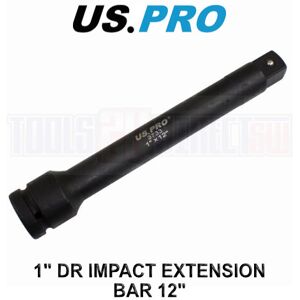 US PRO Tools 1" Dr Impact Extension Bar 12" / 300mm 3733 US PRO Tools 1" Dr Impact Extension Bar 12" / 300mm 3733