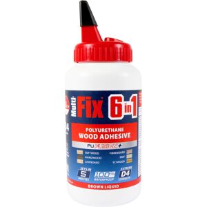 TIMco MultiFix 6 in 1 Polyurethane Wood Adhesive 750g TIMco MultiFix 6 in 1 Polyurethane Wood Adhesive 750g