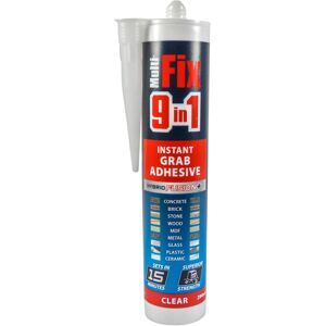 TIMco MultiFix 9 in 1 Instant Grab Adhesive Clear 290ml TIMco MultiFix 9 in 1 Instant Grab Adhesive Clear 290ml