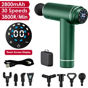 FK Sports (Green) Muscle Massage Gun, 30 Speeds Percussion Massager FK Sports (Green) Muscle Massage Gun, 30 Speeds Percussion Massager