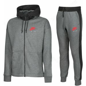 (M) Nike Air Fleece NSW Mens Full Tracksuit Grey (M) Nike Air Fleece NSW Mens Full Tracksuit Grey
