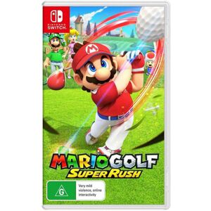 Nintendo SWI Mario Golf Super Rush Game Nintendo SWI Mario Golf Super Rush Game