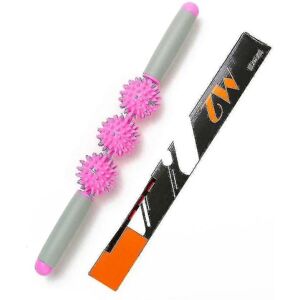 HKHBJS Pressure Point Muscle Massage Roller(pink) HKHBJS Pressure Point Muscle Massage Roller(pink)