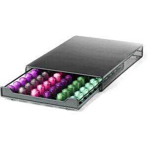 DENNY INT LTD Coffee Machine Maker 60 Pod Espresso Holder Capsule Stand Chrome Drawer DENNY INT LTD Coffee Machine Maker 60 Pod Espresso Holder Capsule Stand Chrome Drawer