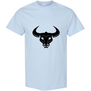 Gildan (Light Blue, M) Taurus Bull Head Zodiac Horoscope Astrological Sign Men T Shirt Gildan (Light Blue, M) Taurus Bull Head Zodiac Horoscope Astrological Sign Men T Shirt