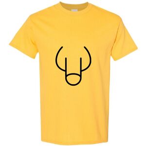 Gildan (Yellow, M) Adult Dick Penis Down Silhouette Joke Funny Art Men T Shirt Tee Top Gildan (Yellow, M) Adult Dick Penis Down Silhouette Joke Funny Art Men T Shirt Tee Top