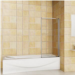 AICA Pivot Bath Screen Shower Screen Door Panel & Seal Tempered Glass AICA Pivot Bath Screen Shower Screen Door Panel & Seal Tempered Glass