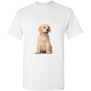 Gildan (S) Dog Gold Labrador Retriever Cute Baby Puppy Pet White Men T Shirt Tee Top Gildan (S) Dog Gold Labrador Retriever Cute Baby Puppy Pet White Men T Shirt Tee Top
