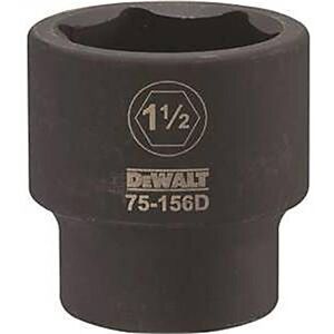 Stanley Tools DWMT75156OSP Impact 0.75 Drive Socket, 1.5 in. Stanley Tools DWMT75156OSP Impact 0.75 Drive Socket, 1.5 in.