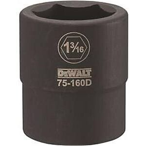 Stanley Tools DWMT75160OSP Impact 0.75 Drive Socket, 1.187 Stanley Tools DWMT75160OSP Impact 0.75 Drive Socket, 1.187