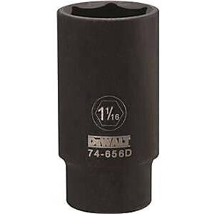 Stanley Tools DWMT74656OSP Impact 0.5 Drive Socket, 1.062 Stanley Tools DWMT74656OSP Impact 0.5 Drive Socket, 1.062