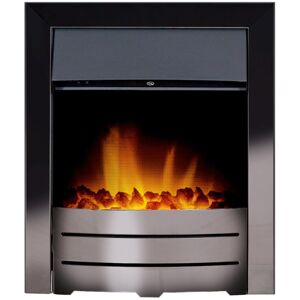 Adam Colorado Electric Inset Fire in Black Nickel Adam Colorado Electric Inset Fire in Black Nickel