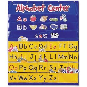 Learning Resources Alphabet Center Pocket Chart, Nylon - Multi Color Learning Resources Alphabet Center Pocket Chart, Nylon - Multi Color