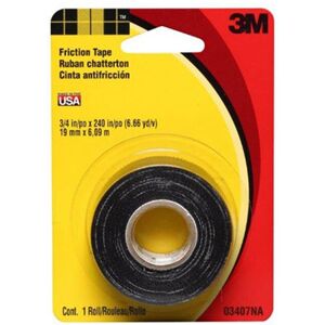 3M 3407NA-BA-6 .75 x 240 in. Medium-Grade Friction Tape 3M 3407NA-BA-6 .75 x 240 in. Medium-Grade Friction Tape
