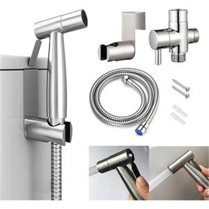 Unbranded Bidet Sprayer for Toilet Handheld Bidet Sprayer Stainless Steel, Spray Attachmen Unbranded Bidet Sprayer for Toilet Handheld Bidet Sprayer Stainless Steel, Spray Attachmen
