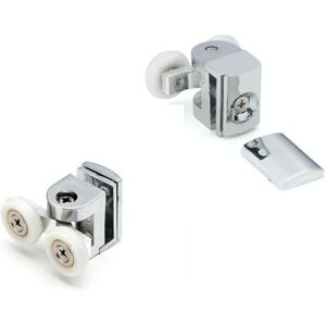 Shower Part 2 x Twin Top Shower Door Rollers/Runners/Wheels 22mm Wheel Diameter B3 Shower Part 2 x Twin Top Shower Door Rollers/Runners/Wheels 22mm Wheel Diameter B3
