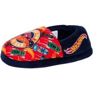 (2 UK) Boys Hot Wheels Slippers Kids Toy Car Mule House Shoes Slip On Booties Si (2 UK) Boys Hot Wheels Slippers Kids Toy Car Mule House Shoes Slip On Booties Si