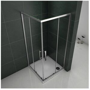 AICA (Size: 1200x800mm; Shower Tray: no tray) Corner Entry Shower Enclosure Walk in S AICA (Size: 1200x800mm; Shower Tray: no tray) Corner Entry Shower Enclosure Walk in S