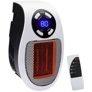 Unbranded 500W Mini Plug-in Wall Heater With Digital Timer Unbranded 500W Mini Plug-in Wall Heater With Digital Timer