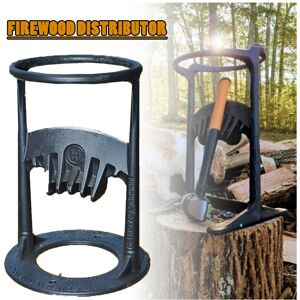 SKESRJTOP 10*20cm Firewood Kindling Splitter Racker Log Wood Cutter Iron Home Decor SKESRJTOP 10*20cm Firewood Kindling Splitter Racker Log Wood Cutter Iron Home Decor