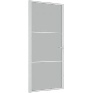 (White and transparent, 93 x 201.5 cm (W x H)) vidaXL Interior Door ESG Glass an (White and transparent, 93 x 201.5 cm (W x H)) vidaXL Interior Door ESG Glass an