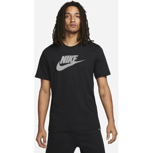 (L) Nike Mens Black Sportswear Hybrid Short Sleeve T Shirt (L) Nike Mens Black Sportswear Hybrid Short Sleeve T Shirt
