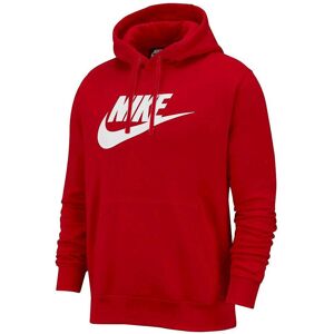 (S, Red) NIKE Mens Hoodie BV2973 Sportswear Club Fleece Graphic (S, Red) NIKE Mens Hoodie BV2973 Sportswear Club Fleece Graphic