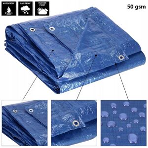 White Arrow (1.5m x 4m) TARPAULIN, BLUE WATERPROOF, REINFORCED, HEAVY DUTY WITCH EYELETS 50 White Arrow (1.5m x 4m) TARPAULIN, BLUE WATERPROOF, REINFORCED, HEAVY DUTY WITCH EYELETS 50