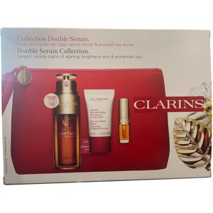Clarins Double Serum Collection 3 Piece Set & Bag Clarins Double Serum Collection 3 Piece Set & Bag