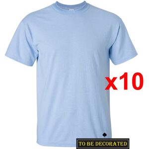 (M) 10 Packs Gildan T-SHIRT Basic Tee S - 5XL Small Big Men Heavy Cotton (Light (M) 10 Packs Gildan T-SHIRT Basic Tee S - 5XL Small Big Men Heavy Cotton (Light