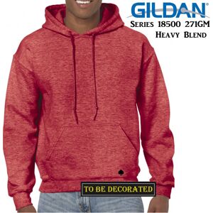 Gildan Heather Sport Scarlet Red Hoodie - Heavy Blend Hooded Sweatshirt Gildan Heather Sport Scarlet Red Hoodie - Heavy Blend Hooded Sweatshirt