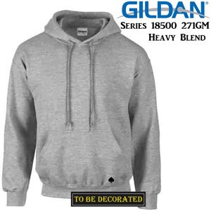 (5XL) Gildan Sport Grey Hoodie Heavy Blend Basic Hooded Sweat Sweater Mens S - 5 (5XL) Gildan Sport Grey Hoodie Heavy Blend Basic Hooded Sweat Sweater Mens S - 5