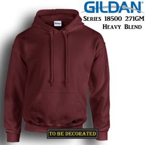 (3XL) Gildan Maroon Hoodie Heavy Blend Hooded Sweat Mens Pullover (3XL) Gildan Maroon Hoodie Heavy Blend Hooded Sweat Mens Pullover