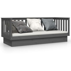 (Grey, 75 x 190 cm) vidaXL Solid Wood Pine Day Bed Wooden Sofa Occasional Bed Mu (Grey, 75 x 190 cm) vidaXL Solid Wood Pine Day Bed Wooden Sofa Occasional Bed Mu