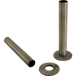 NRG (Antique Brass) 180mm Radiator Valve Pipes and Collars Easy Fit Packs Plumbing T NRG (Antique Brass) 180mm Radiator Valve Pipes and Collars Easy Fit Packs Plumbing T