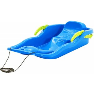 vidaXL Blue Sledge with Brakes - 87x40x18 cm Sledge Snowracer vidaXL Blue Sledge with Brakes - 87x40x18 cm Sledge Snowracer