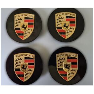 Unbranded (Black-65mm) 4pcs Porsche Wheel Centre Caps Cover 65MM Hub Badge Emblem Protecto Unbranded (Black-65mm) 4pcs Porsche Wheel Centre Caps Cover 65MM Hub Badge Emblem Protecto