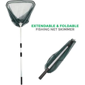 DENNY INT LTD Aquarium Telescopic Fish Tank Net Extendable Handle Netting Pond Koi Catch Mesh DENNY INT LTD Aquarium Telescopic Fish Tank Net Extendable Handle Netting Pond Koi Catch Mesh