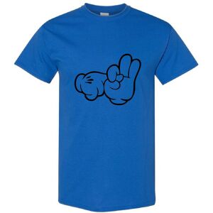 Gildan (Royal, M) Mickey Mouse Glove Hands Sex Finger Rude Funny Art Men T Shirt Tee To Gildan (Royal, M) Mickey Mouse Glove Hands Sex Finger Rude Funny Art Men T Shirt Tee To