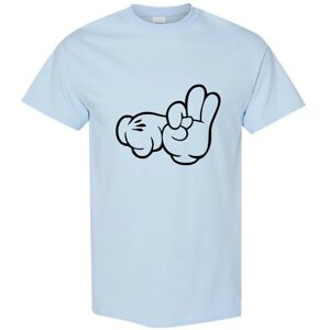 Gildan (Light Blue, 2XL) Mickey Mouse Glove Hands Sex Finger Rude Funny Art Men T Shirt Gildan (Light Blue, 2XL) Mickey Mouse Glove Hands Sex Finger Rude Funny Art Men T Shirt