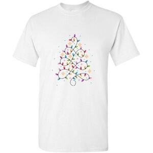 Gildan (3XL) Abstract Christmas Tree Lights Decorations Art White Men T Shirt Tee Top Gildan (3XL) Abstract Christmas Tree Lights Decorations Art White Men T Shirt Tee Top