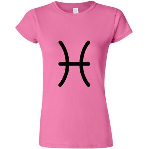 Gildan (Pink, L) Pisces Fish Zodiac Horoscope Astrological Symbol Ladies Women T Shirt Gildan (Pink, L) Pisces Fish Zodiac Horoscope Astrological Symbol Ladies Women T Shirt