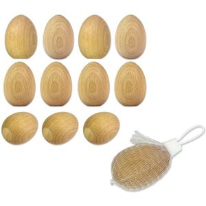 Unbranded (12) Wooden Eggs Decoupage Craft Paint Decorate Easter Unbranded (12) Wooden Eggs Decoupage Craft Paint Decorate Easter