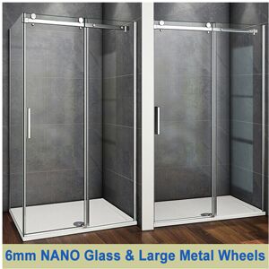 (Sliding Door: 1100x1950mm; Stone Tray: no tray; Side Panel: 700x1950mm) Aica Fr (Sliding Door: 1100x1950mm; Stone Tray: no tray; Side Panel: 700x1950mm) Aica Fr